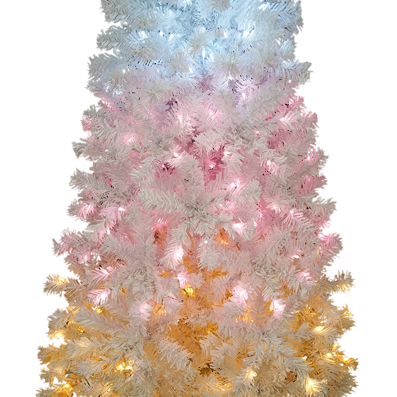 PVC White Christmas Tree