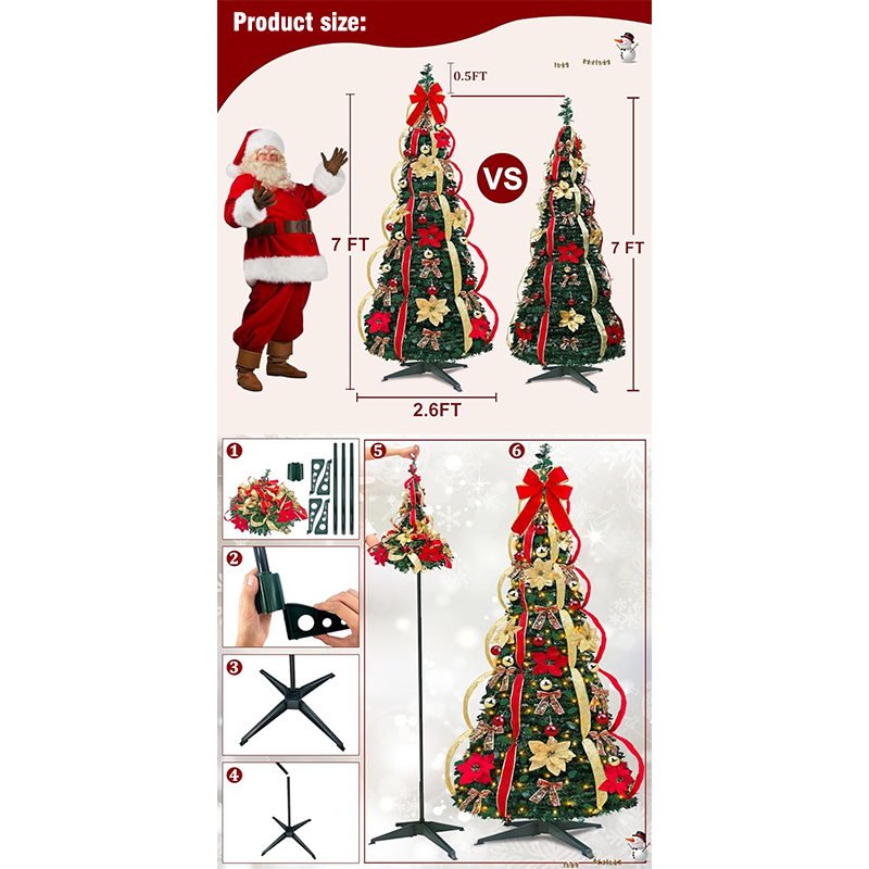 Folding Christmas Tree SJ20242