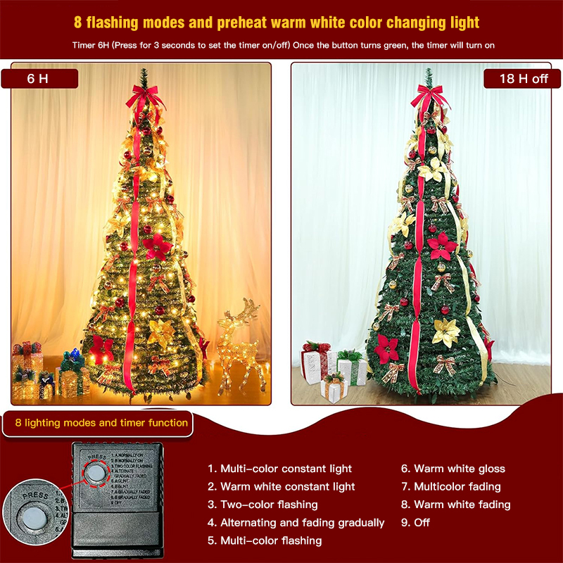 Folding Christmas Tree SJ20242