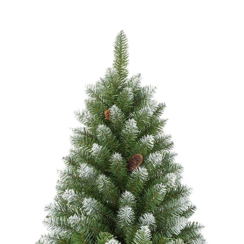 Spray White Slim Christmas Tree