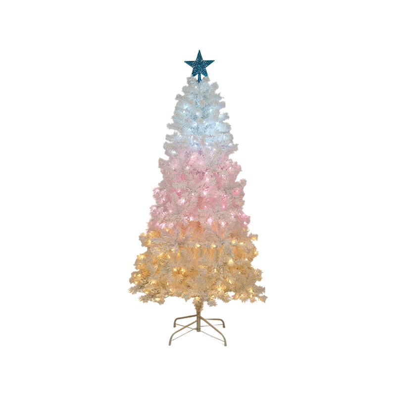 PVC White Christmas Tree