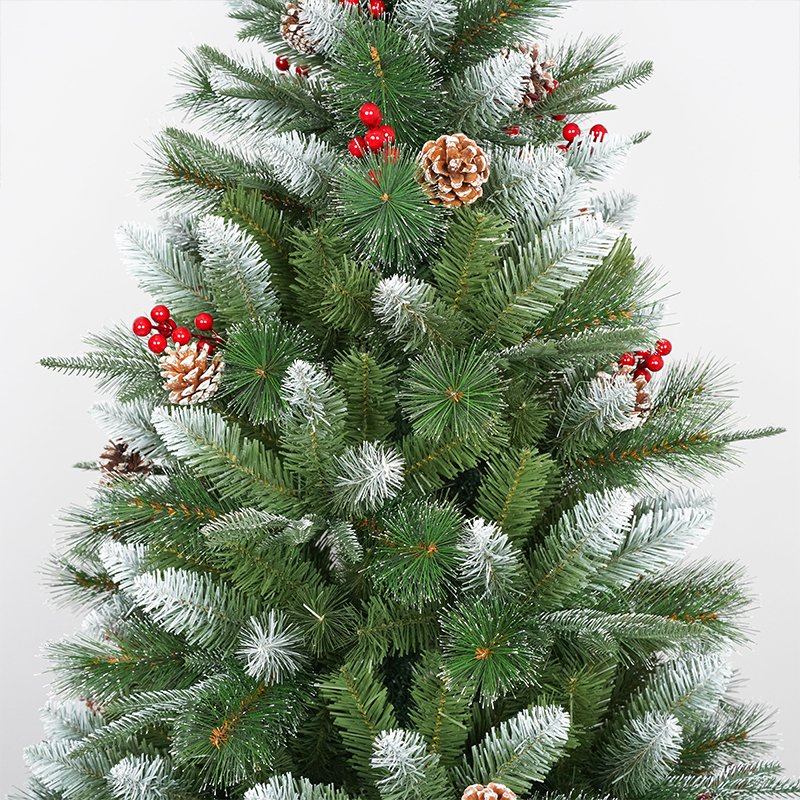 Pe+Pvc+Pine Needle Mixed Christmas Tree SJ20246