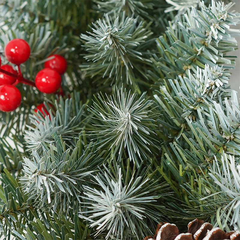 Spray White Wreath