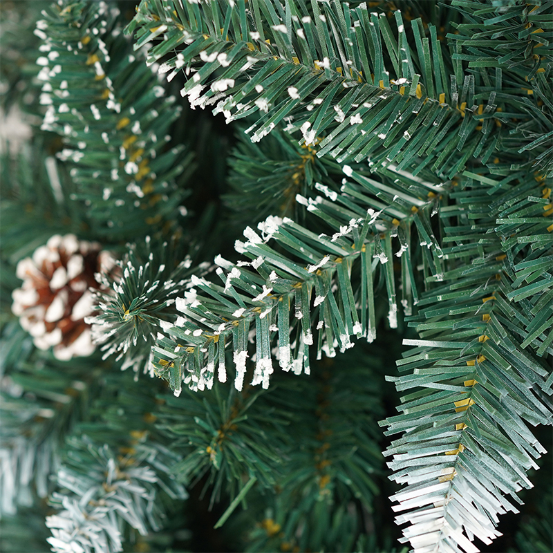 Spray White Christmas Tree