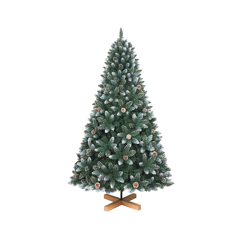 Spray White Christmas Tree