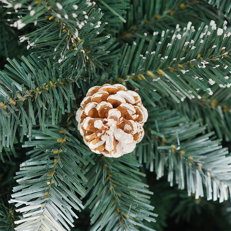 Spray White Christmas Tree