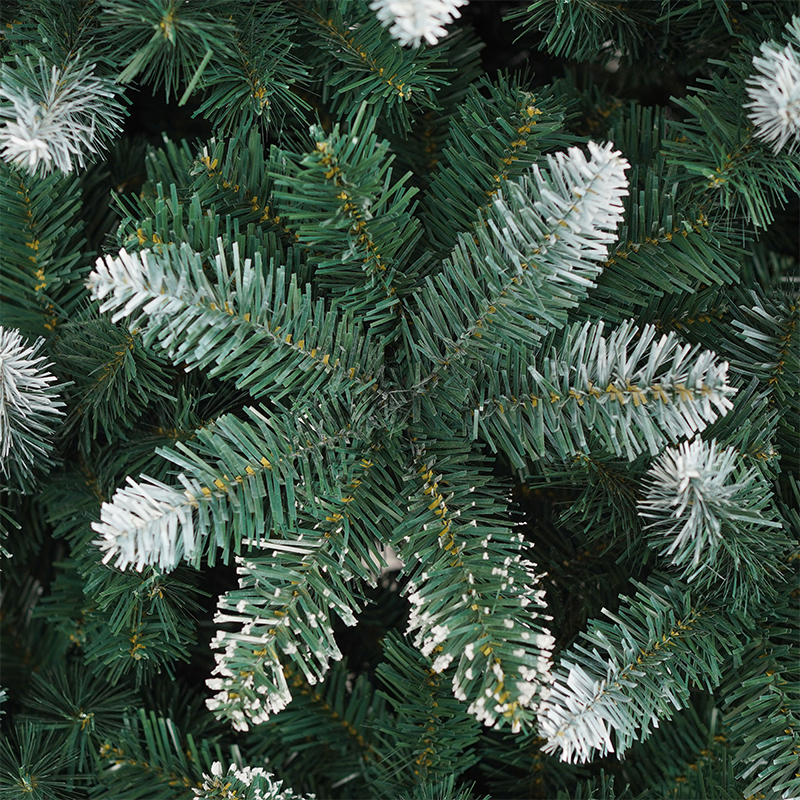 Spray White Christmas Tree