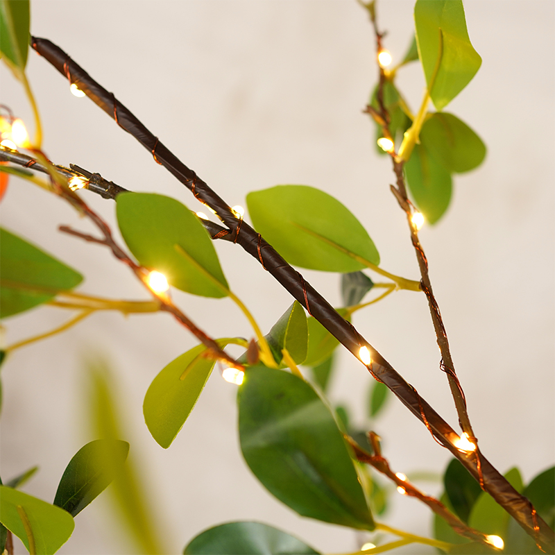 Simulation Pomegranate Tree With Light